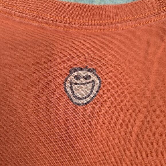 Life is Good Take It Slow Shirt Size Men's XL Burnt Orange Red 100% Cotton - Picture 11 of 12
